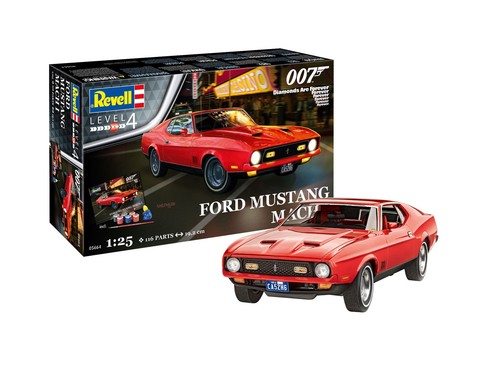 Ford Mustang Mach1 James Bond "Los diamantes son para siempre" kit modelo 1:25 Revell 05664 | Zustand: New