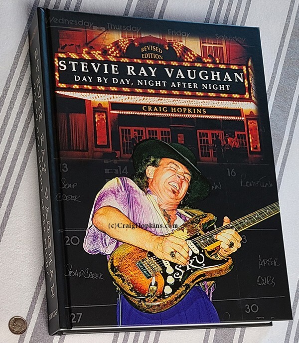 Stevie Ray Vaughan 旧規格　未開封 STEVIE RAY VAUGHAN Day by Day Night After Night 600pg bio