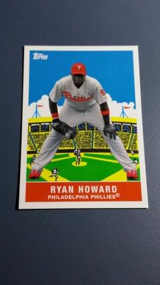 RYAN HOWARD 2007 TOPPS FLASHBACK FRIDAYS CARD # FF1 A8790