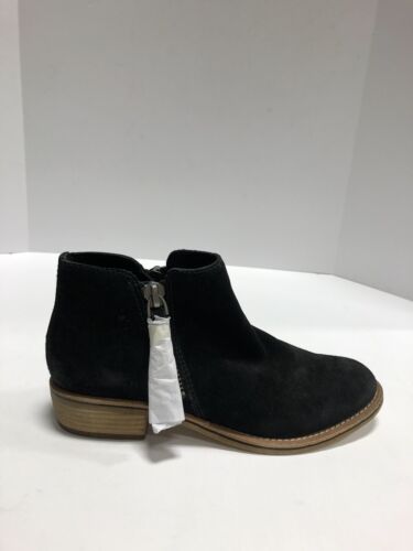 Wide 1508520 Dolce Vita Womens Sutton Onyx Suede Ankle Boots Size 8.5