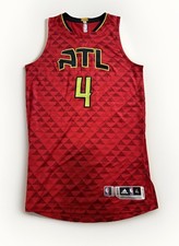 Game Worn Atlanta Hawks Jersey Paul Millsap size XL
