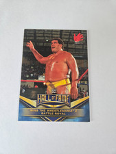 2018 TOPPS ANDRE THE GIANT HALL OF FAME    # 3 OF 40