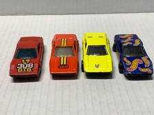 HOT WHEELS FERRARI/RACEBAIT 308 X4. BLUE,YELLOW,DARK RED,LITE RED LOOSE