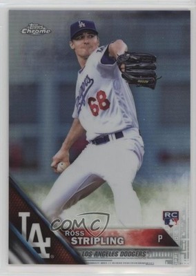 2016 Topps Chrome Update Refractor 18/250 Ross Stripling #HMT21 Rookie RC 1n1p