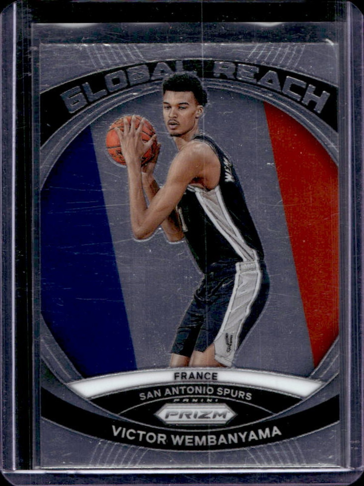 2023-24 Prizm Victor Wembanyama Global Reach Rookie RC #2 Spurs