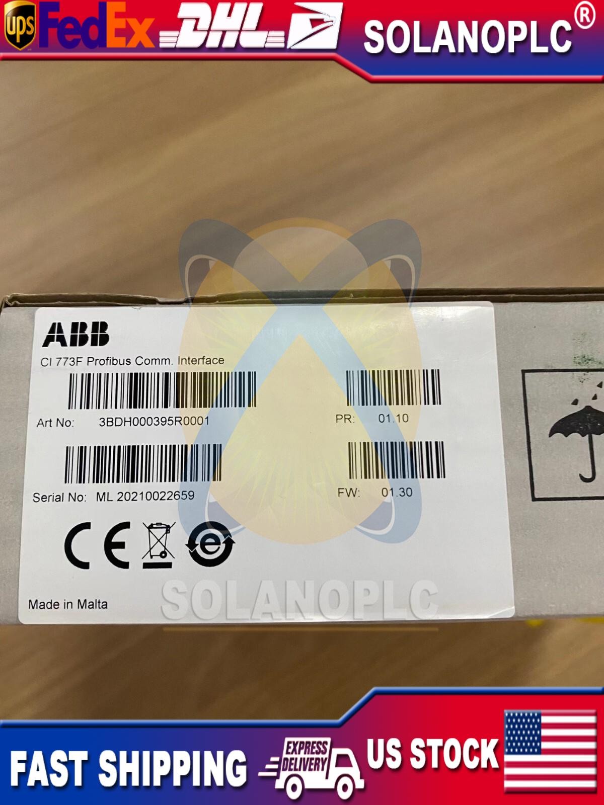 1PCS NEW ABB CI773F 3BDH000395R0001 controller (DHL or EMS) #N80P YF