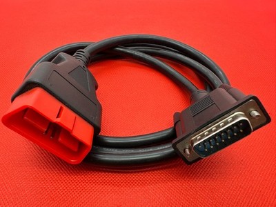 OBDII OBD2 16 Pin Male to DB 15 Pin Male Extension Extend Diagnostic Code Cable