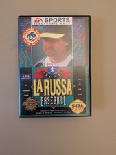 CIB Tony La Russa Baseball (Sega Genesis, 1993) Complete