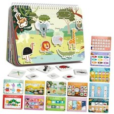 Busy Book for Toddlers Preschool Learning Activities Resources Animal World