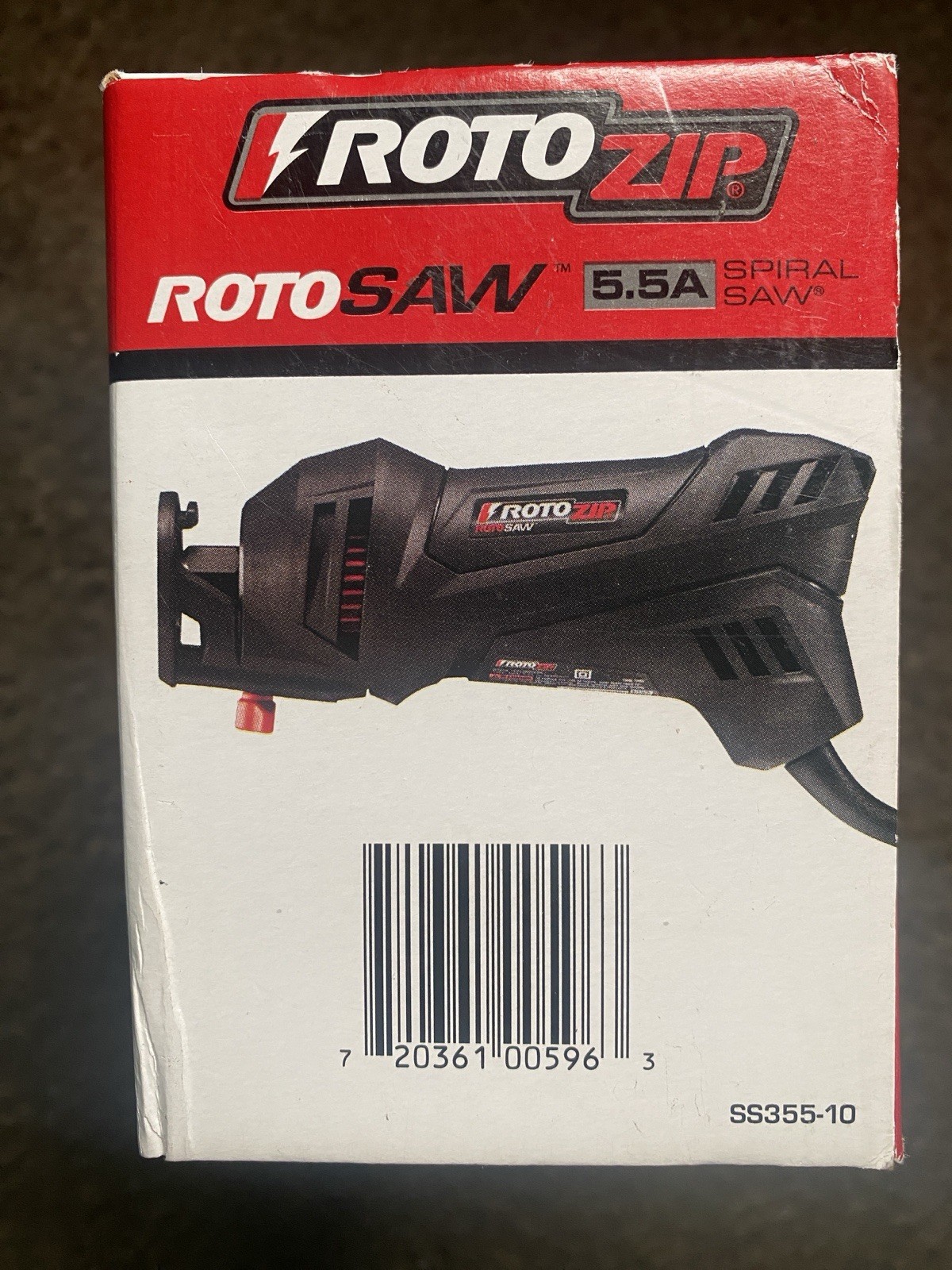 ROTOZIP ROTOSAW 5.5A SPIRAL SAW KIT (NEW) MODEL # SS355-10