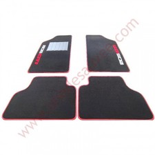 Tappeto Sol Rivestimento Moquette Velluto Con Adesiva E Cucito Finta Pelle