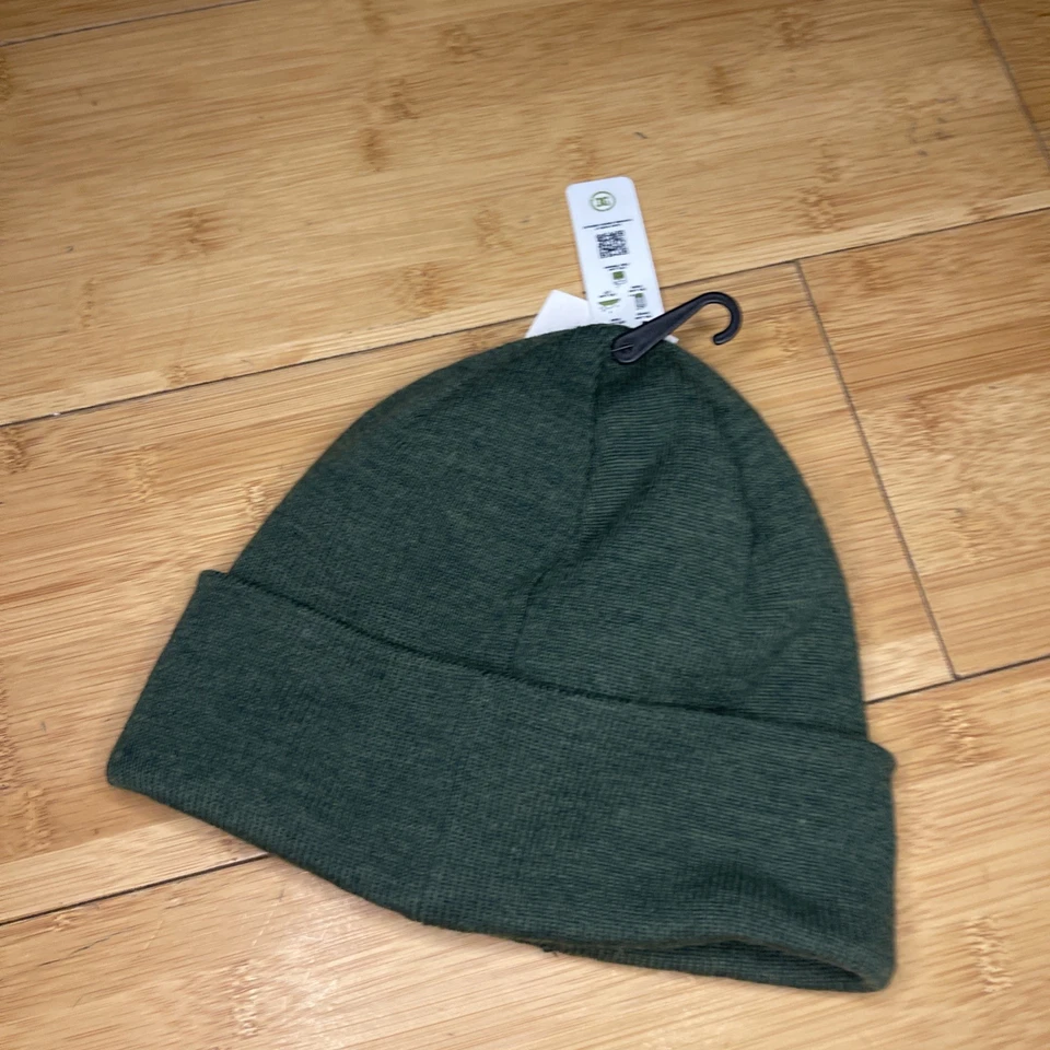 DC Shoe Frontline Verde Estilo Militar Tipo D-C Puños Tejido Gorro Gorra Patín Foto 4 de 4