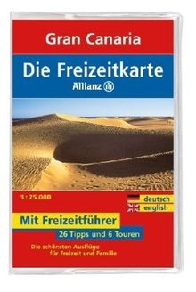 Die Allianz Freizeitkarte Gran Canaria 1:75 000: Wa... | Buch | Zustand sehr gut