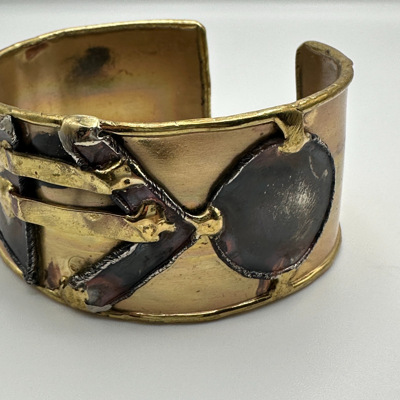 Creative Copper Handmade Copper Bangle Bracelet A… - image 3