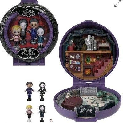 Polly Pocket ポリーポケットコレクタープレイセット、アダムス Amazon.co.jp: Compact＊ポーリーポケット×アダムスファミリー その他