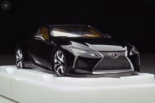 AUTOart 1/18 Lexus LC500 Black Tan Interior 78849 NOS Discontinued