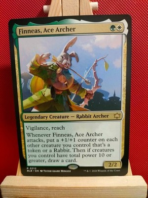 Finneas, Ace Archer - Bloomburrow - Rare - NM (siehe Bilder) MTG