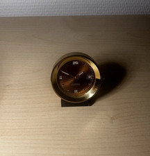 Miniatur Tischuhr 17 Jewels  Shockproof Sammlerstück Mit Datum Handaufzug