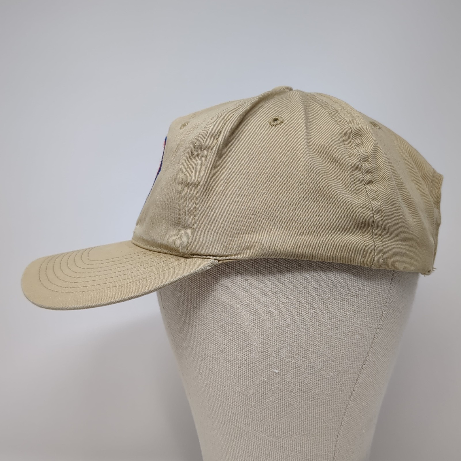 Super Dad Snapback Hat Solid Beige One Size Adjus… - image 3