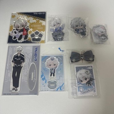 Blue Lock Nagi Seishiro Acrylic Stand Set Card Case Photo Cards Collectible