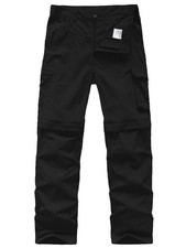 Hiking Pants, Boy's Casual Quick Dry Convertible Waterproof Trousers for Clim...
