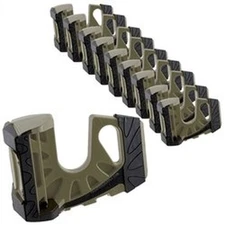 10-Pack Wedge-It Ultimate Door Stop - OD Green