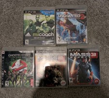 playstation 3 video game lot (Uncharted 2, Ma...