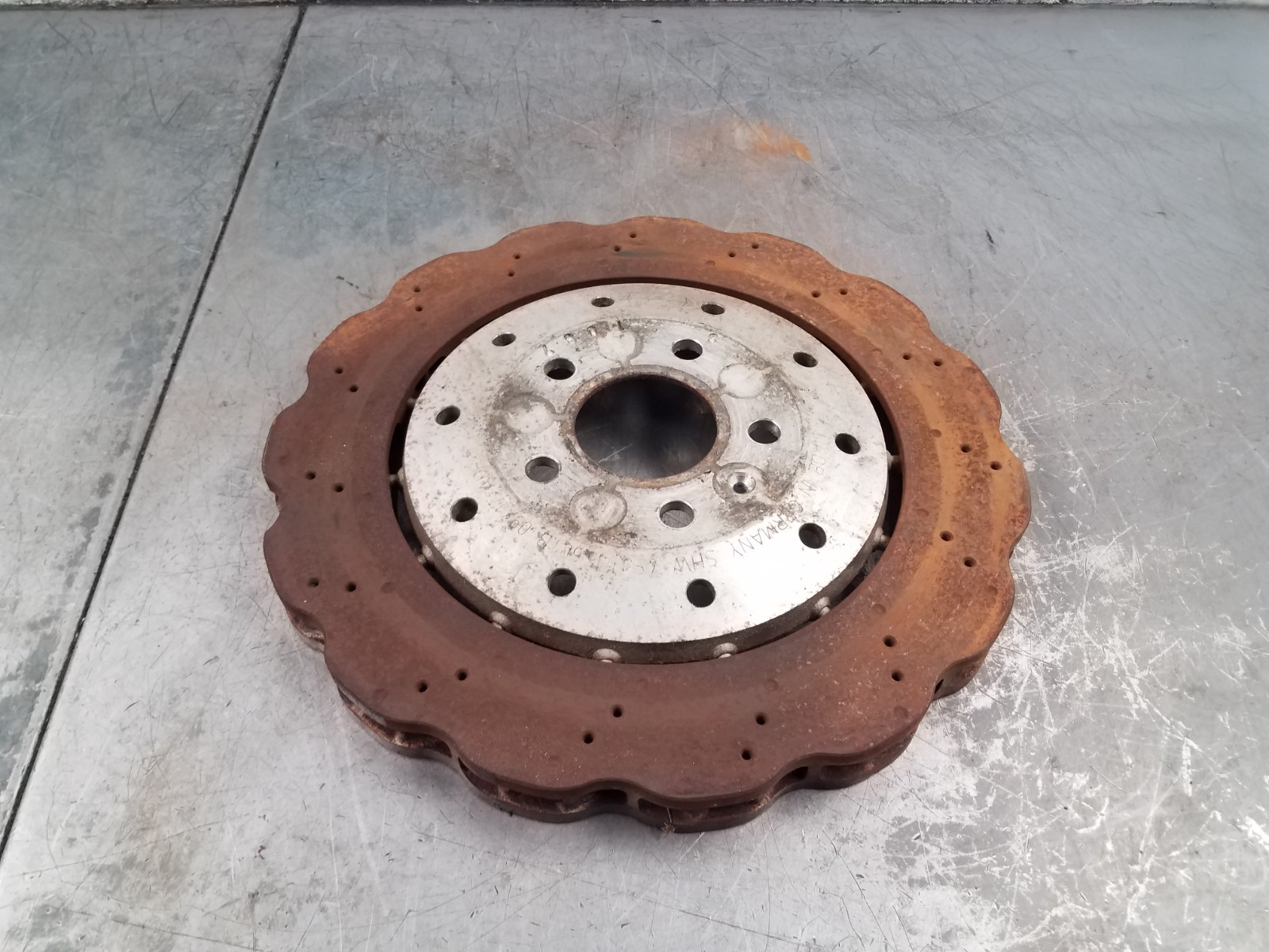 2017 Audi R8 V10 Plus Spyder Brake Rotor Set #4720 CA2