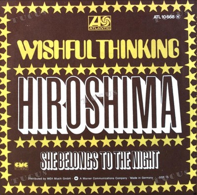 Wishful Thinking / Dave Morgan - Hiroshima 7'' (VG/VG) .*