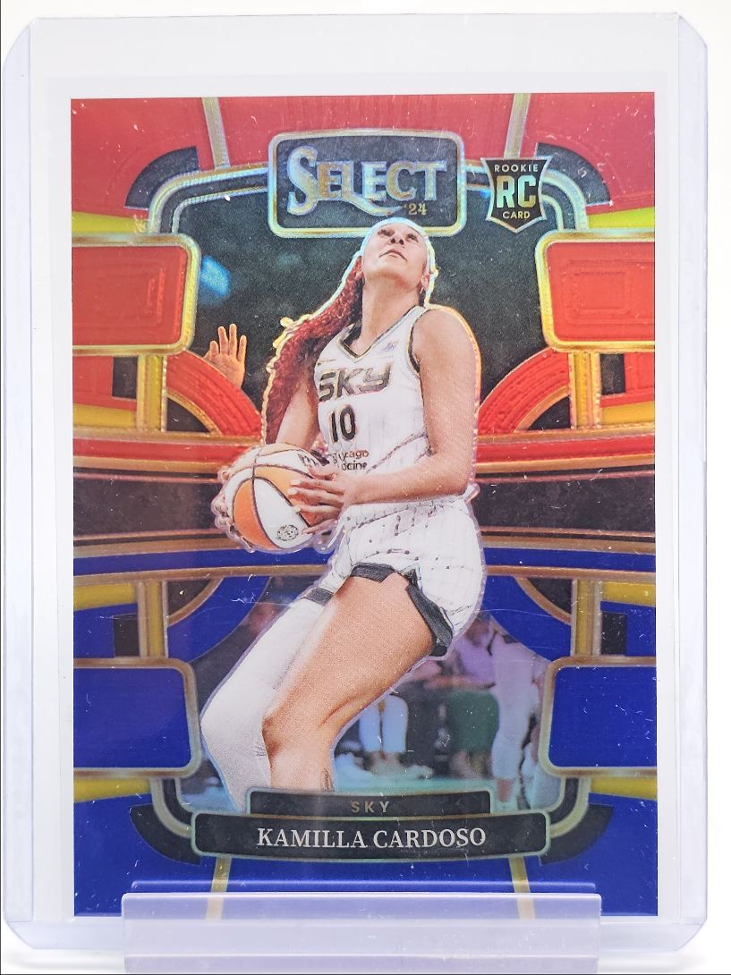 KAMILLA CARDOSO 2024-25 SELECT CONCOURSE ROOKIE RED BLUE PRIZM RC /399 Q3704