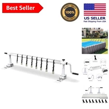 Elegant 16 FT Pool Cover Reel - Durable and User-Friendly Solar Blanket Roller