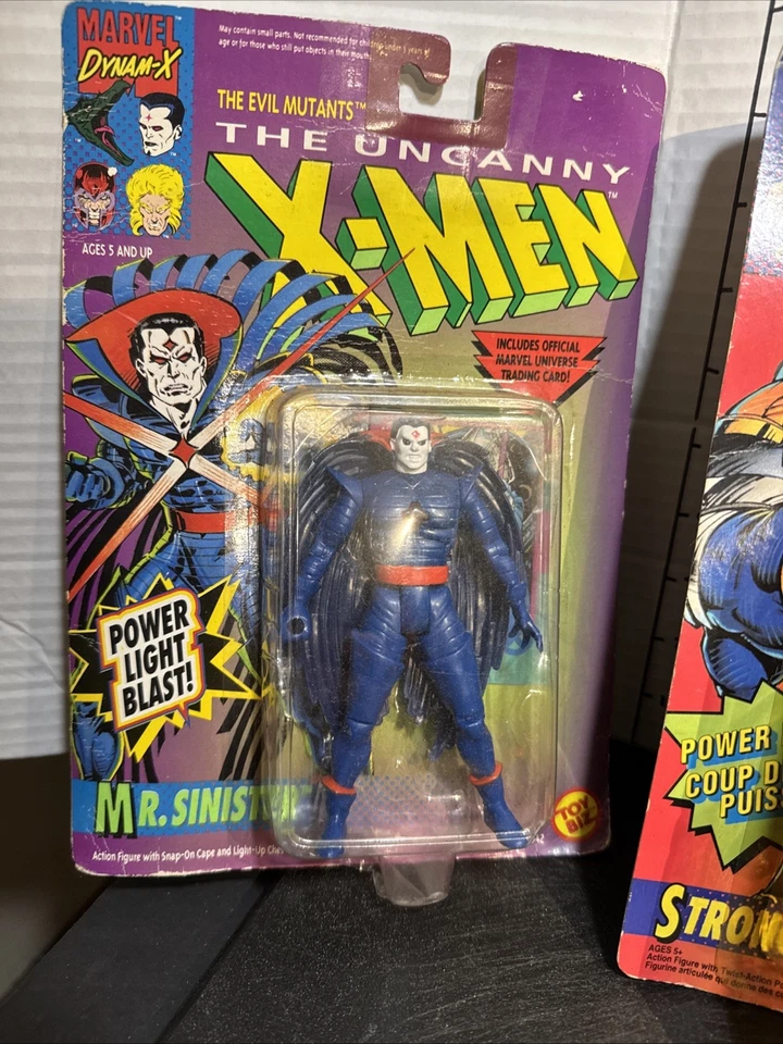 Lote de 5 figuras de acción de colección XMen Marvel Toy Biz de la década de 1990 gambito sellado de fábrica +++ Foto 3 de 4