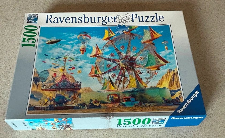 CARNIVAL OF DREAMS (Ravensburger) -- 1500 Piece Jigsaw Puzzle -- Complete - Image 2 of 3