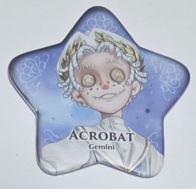 Identity V Astrological Star Can Badge Acrobat Mike