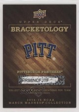 2014 Upper Deck NCAA March Madness Collection Scratched Pittsburgh Panthers 3d1