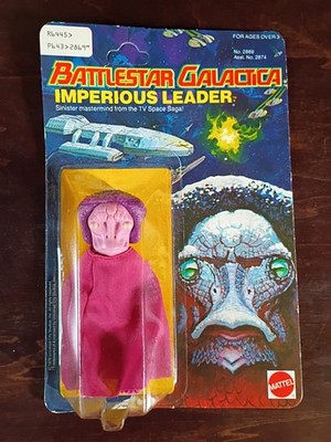 Vintage 1978 Mattel Battlestar Galactica Imperious Leader Figure Sealed Box NIB