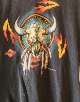 トップス 90s hanes beefy-t easyriders vintage easyriders t shirt 90s Hanes Beefy T Size med