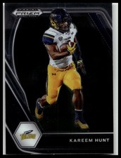 2021 Panini Prizm Draft Picks Collegiate #89 Kareem Hunt Toledo Rockets