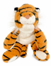 VTG Disney Parks Animal Kingdom Tiger Plush 2000's Stuffed Toy 15" w/Logo's