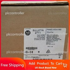 AB 2711-T5A20L1 /B PanelView 550 Mono Touch EtherNet/IP  S  US Free Tax