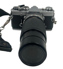 Olympus OM-1 Camera with Extended Lens FOR PARTS ONLY