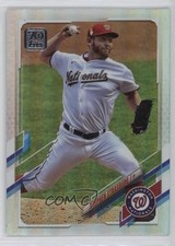 2021 Topps Rainbow Foil Stephen Strasburg #400 05gv