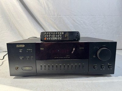 KLH R3100 Receiver HiFi Stereo Vintage Home Audio 2 Channel Radio Black Dolby