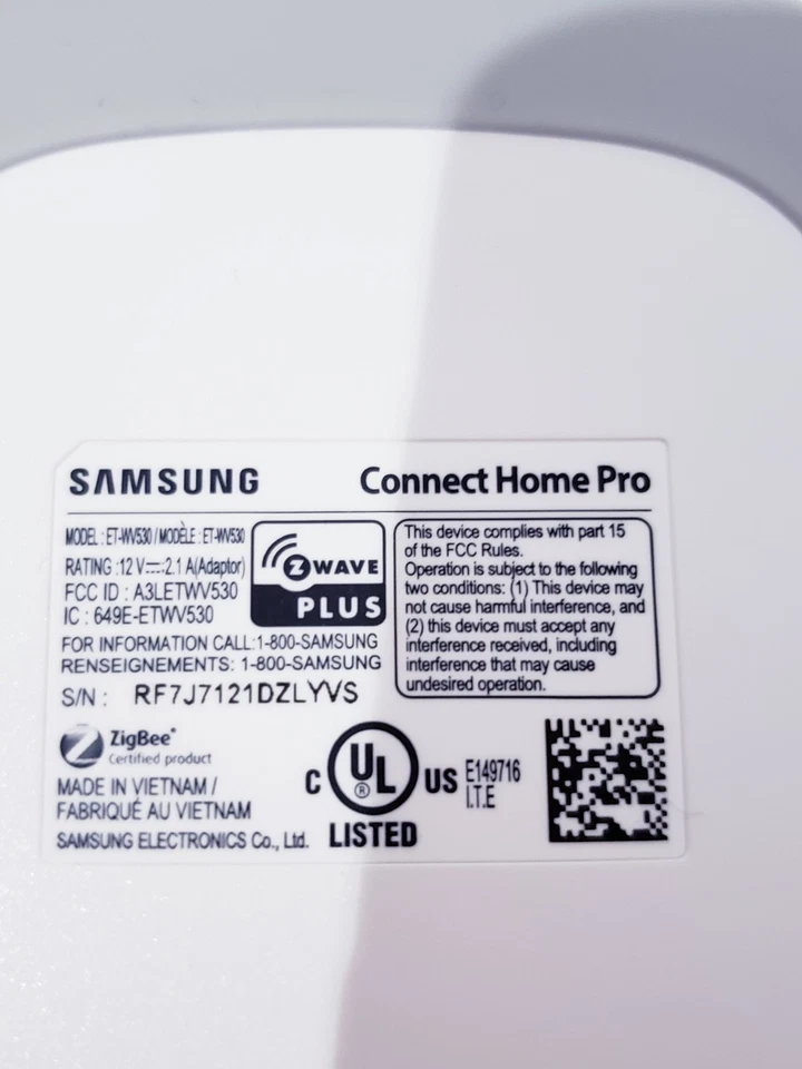 Samsung Connect Home Pro Smart Wi-Fi System 4x4 MIMO ET-WV530BWEG - Image 4 of 4