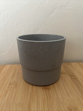 Grey Heavy Duty IKEA Planter Plant Pot Indoor Outdoor VGC Made In Italy Plastic