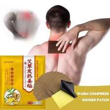 100pcs Mugwort Ginger Patches Chinese Medicine Ginger Patch Body CareUS Q3W2