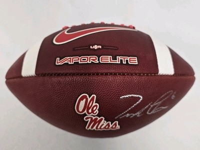 Trinidad Chambliss Signed Nike Game Football Ole Miss Rebels JSA