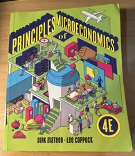 Principles of Microeconomics - Paperback, by Mateer Dirk; Coppock - Very Good