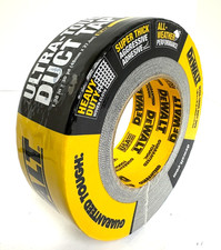 DEWALT ULTRA-TOUGH DUCT TAPE BLACK 1.88" X 30 YARDS - USA