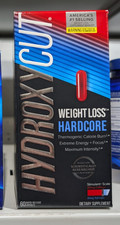 Hydroxycut Hardcore Weight Loss 60 Capsules Free Shipping  EXP 8/2028